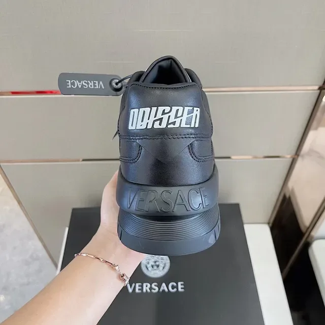 Versace Odissea Sneakers Lifestyle en Cuir Monochrome 5