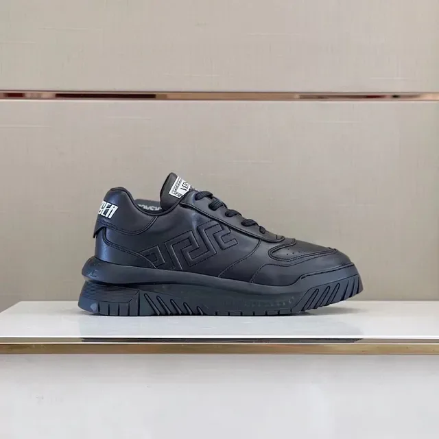 Versace Odissea Sneakers Lifestyle en Cuir Monochrome 9