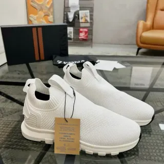 Zegna Oasi Knit Slip-On सादा लाइफस्टाइल स्निकार्स