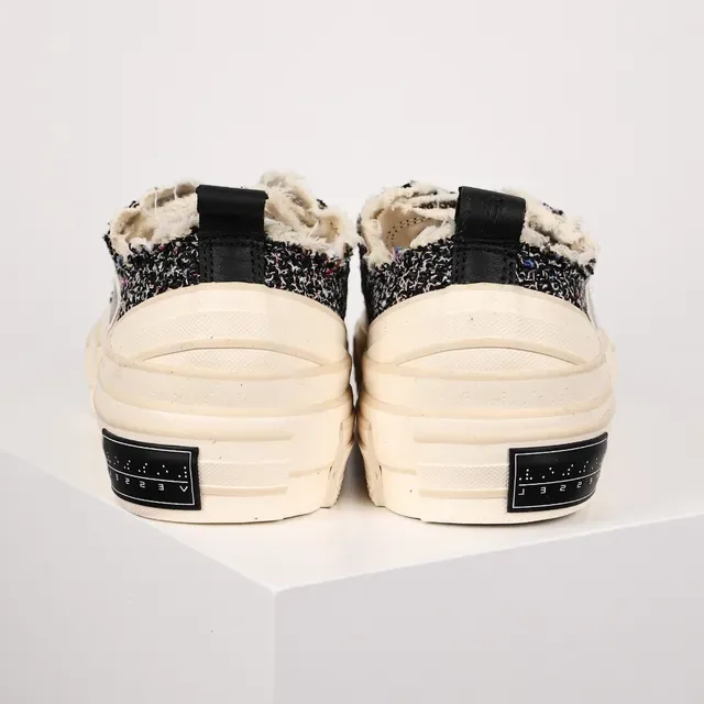 1017 ALYX 9SM Black Beige Tweed Upper Layered Rubber Sole Lifestyle Sneakers 8