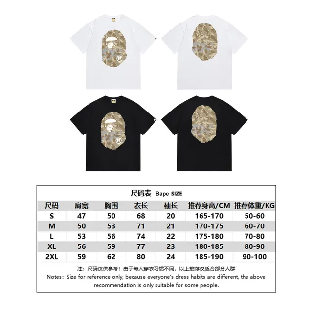 A Bathing Ape ABC Camo Ape Head Black T-Shirt 2
