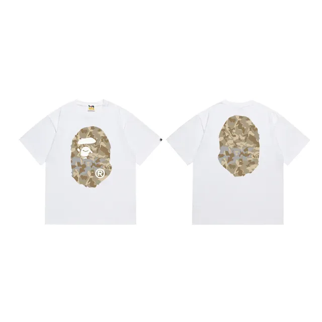 A Bathing Ape ABC Camo Ape Head Black T-Shirt 4