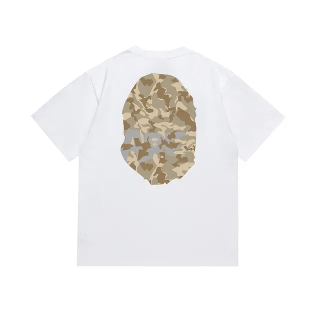 A Bathing Ape ABC Camo Ape Head Black T-Shirt 6