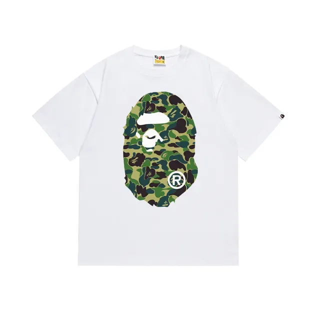 A Bathing Ape ABC Camo Ape Head Graphic T-Shirt 8
