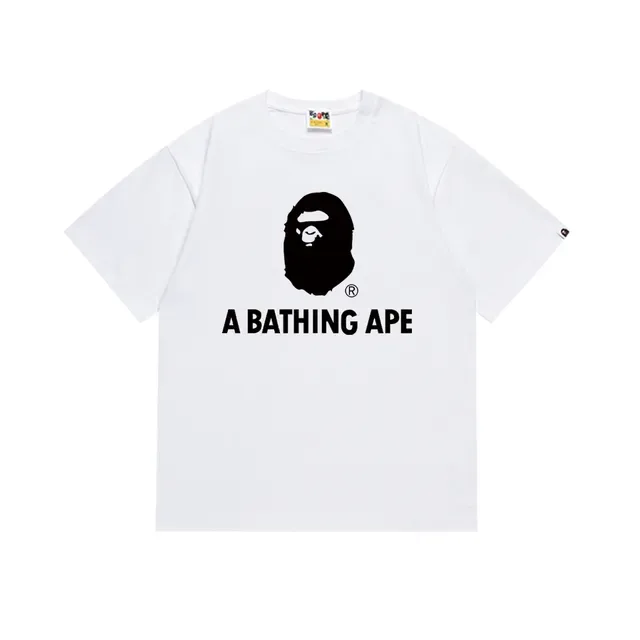 A Bathing Ape Graphic Crew Neck Black T-Shirt 5