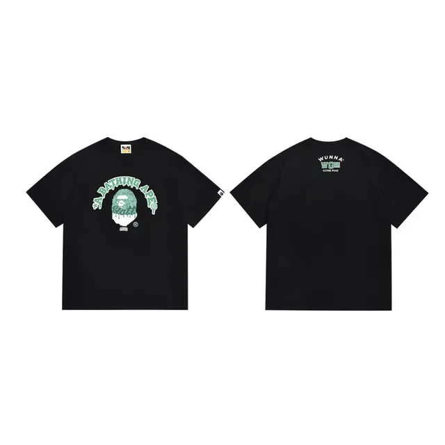 A Bathing Ape Graphic Print Black T-Shirt 3