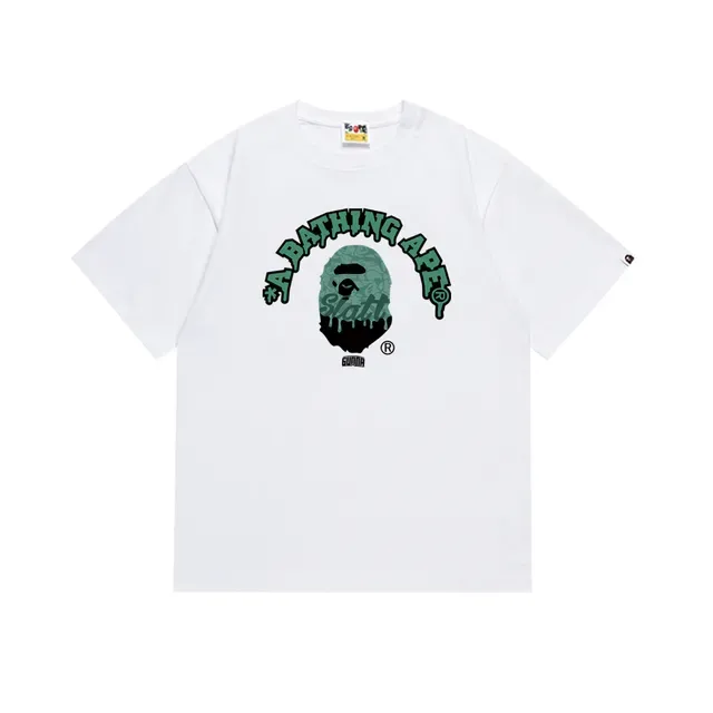 A Bathing Ape Graphic Print Black T-Shirt 7
