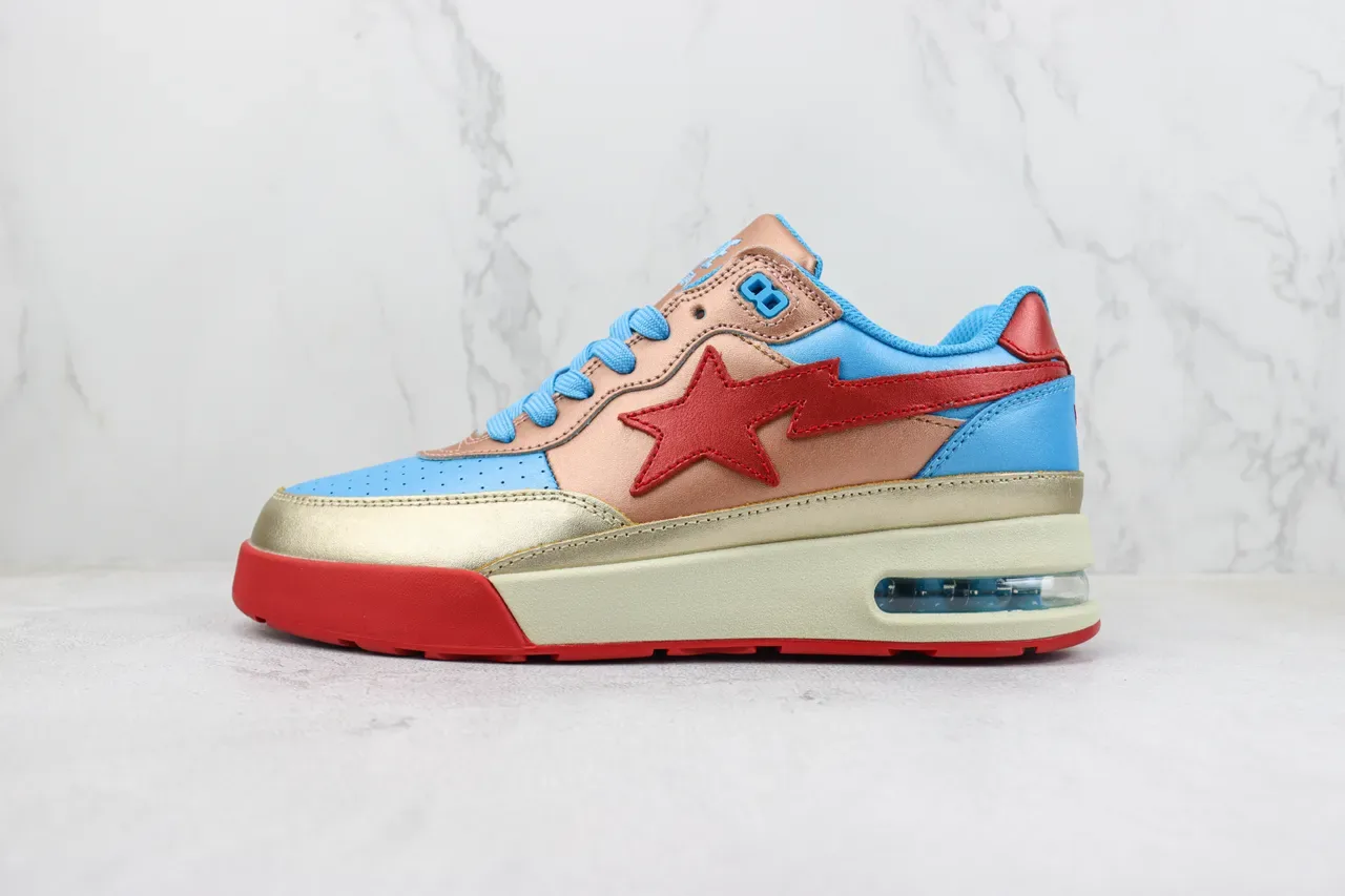 A Bathing Ape حذاء أسلوب حياة بطابع النجم بلوس كولر 1