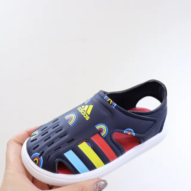 Adidas Adilette Aqua White Pink sandales casuales à enfiler avec tige perforé 24