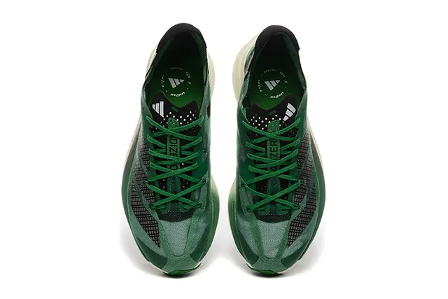 Adidas Adios Pro 3 Zapatos de correr verdes negros 2