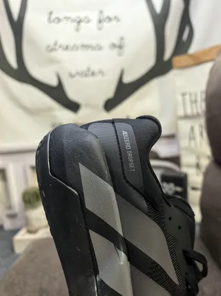 Adidas Adizero Dropshot Black and Metallic Silver Lifestyle Sneakers 3