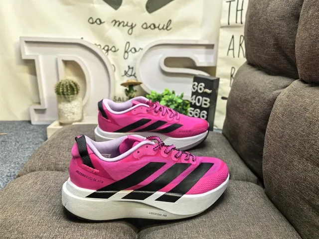 Adidas Adizero Evo SL ATR White Black Lifestyle Sneakers 11