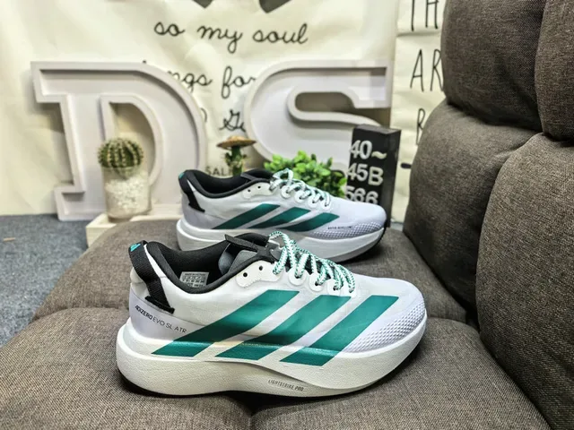 Adidas Adizero Evo SL ATR White Black Lifestyle Sneakers 21