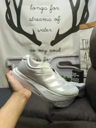 Adidas Adizero Evo SL White Lightstrike Pro Lifestyle Sneakers 5