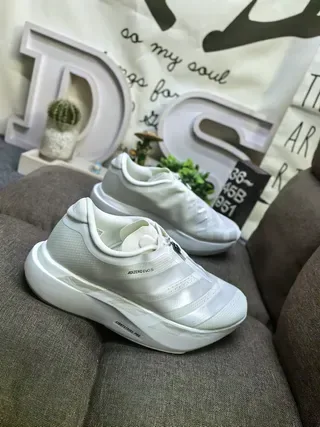 Adidas Adizero Evo SL White Lightstrike Pro Lifestyle Sneakers 9