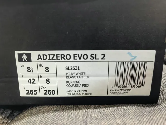 Adidas Adizero LVO SL 2 White Beige Copper Running Shoes 2