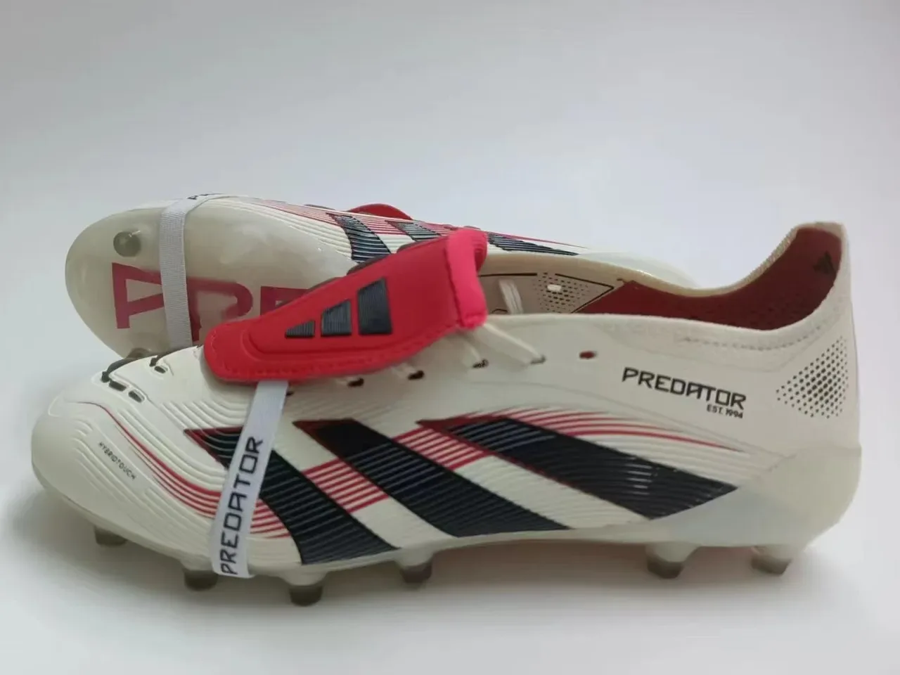 Adidas Beige Noir Bas Molded FG Cleat Textured Forefoot Firm-Ground Chaussures de Football 10