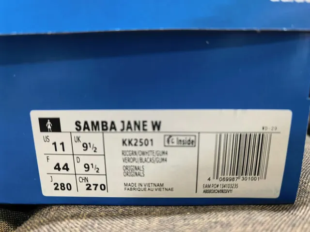 Adidas Black Blue Laceless Strap Mary Jane Shoes 2