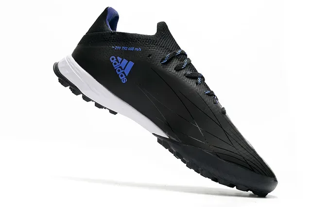 Adidas Black Blue Low-Cut Synthetic Upper Triple Stripes Sneakers 2