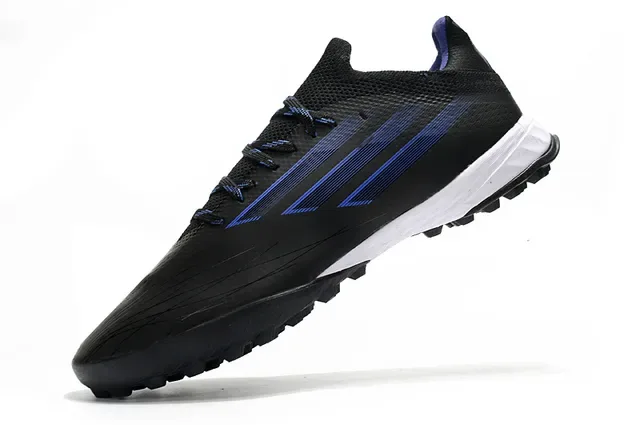 Adidas Black Blue Low-Cut Synthetic Upper Triple Stripes Sneakers 3