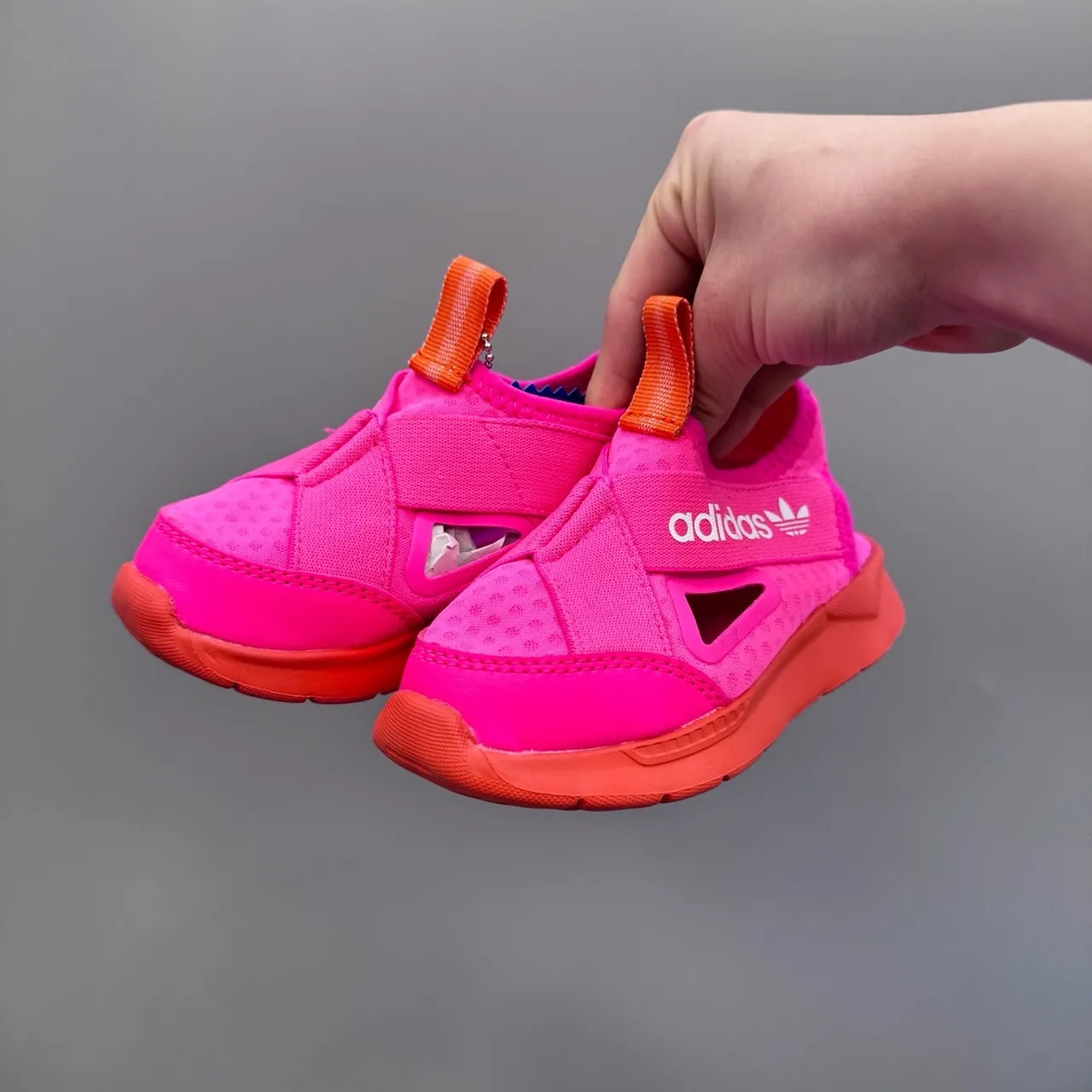 Adidas Black Kids Slip-On Lifestyle Sneakers 9