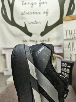 Adidas Chaussures Lifestyle Noir Argenté Tige en maille tricotée sculptée monolithe semelle intermédiaire 3