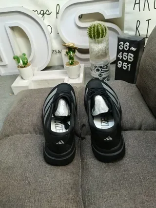 Adidas Chaussures Lifestyle Noir Argenté Tige en maille tricotée sculptée monolithe semelle intermédiaire 8