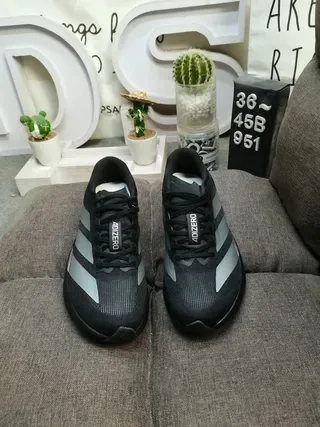 Adidas Chaussures Lifestyle Noir Argenté Tige en maille tricotée sculptée monolithe semelle intermédiaire 10