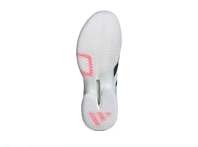 Adidas Black White Breathable Mesh Upper Three-Stripe Side Branding Sneakers 2