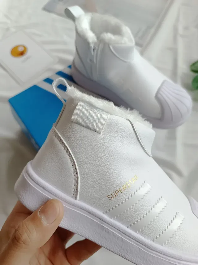 Adidas Black White High-Top Shell-Toe Lifestyle Sneakers 8