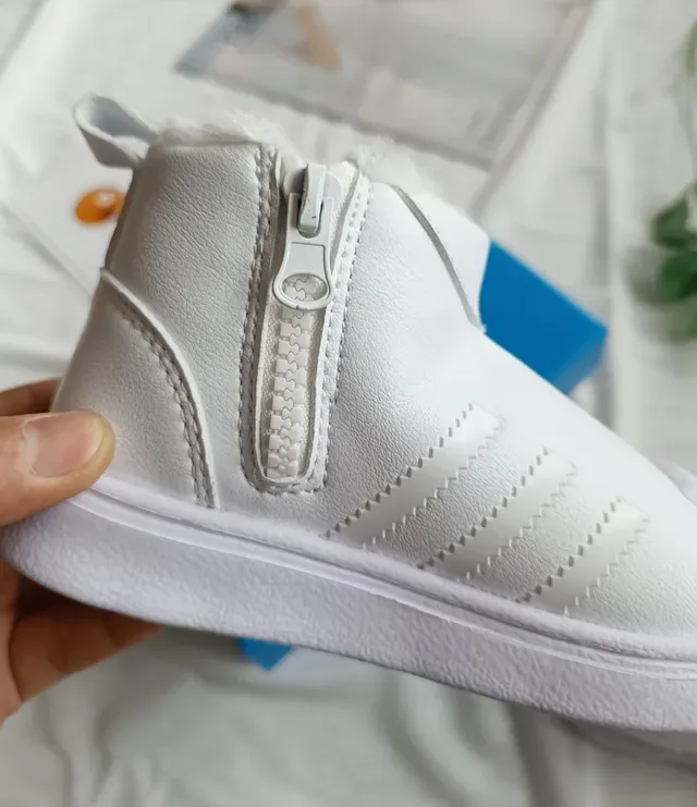 Adidas Black White High-Top Shell-Toe Lifestyle Sneakers 11