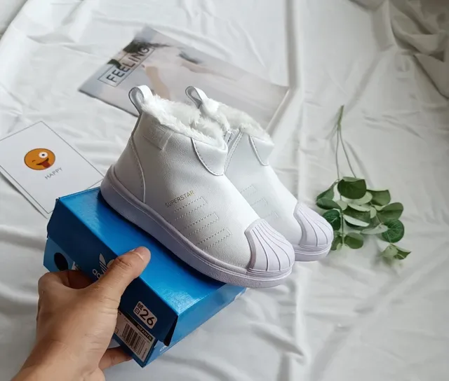 Adidas Black White High-Top Shell-Toe Lifestyle Sneakers 12