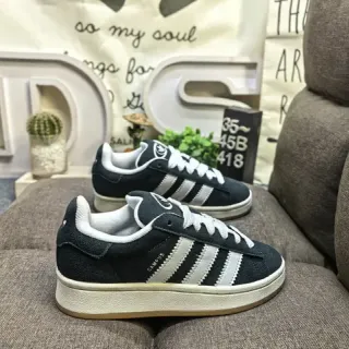 Adidas Campus Black and White Lifestyle Sneakers
