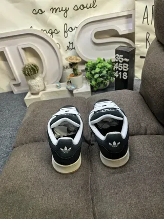 Adidas Campus Black and White Lifestyle Sneakers 8