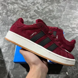 Adidas Campus Burgundy Suede Lifestyle Sneakers
