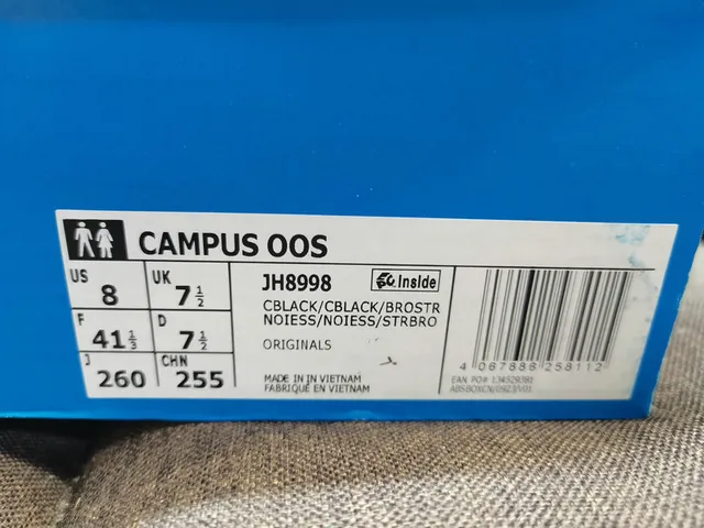 Adidas Campus Mustard Yellow and Navy Suede Lifestyle Sneakers 2