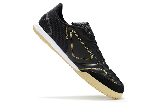 Adidas Copa Noir Rouge Cuir Synthétique Supérieur Matelassé Capot Doigt Chaussures Football Intérieur 2