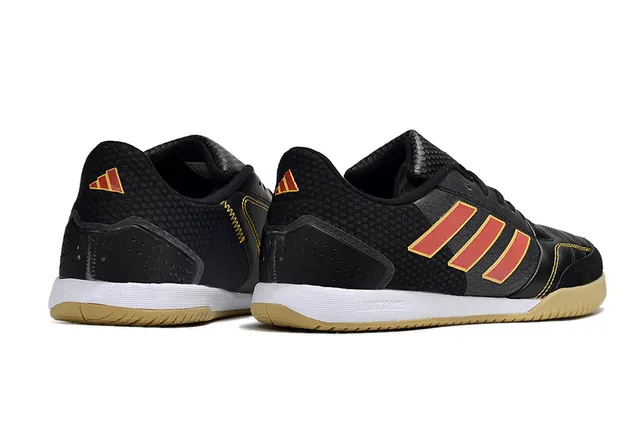 Adidas Copa Noir Rouge Cuir Synthétique Supérieur Matelassé Capot Doigt Chaussures Football Intérieur 5