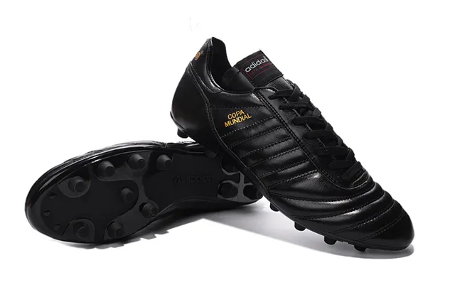 Adidas Copa Mundial Black Gold Firm-Ground Zapatos de fútbol 3