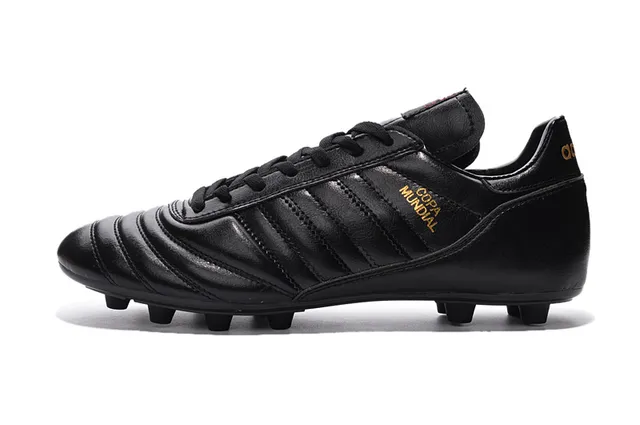 Adidas Copa Mundial Black Gold Firm-Ground Zapatos de fútbol 10