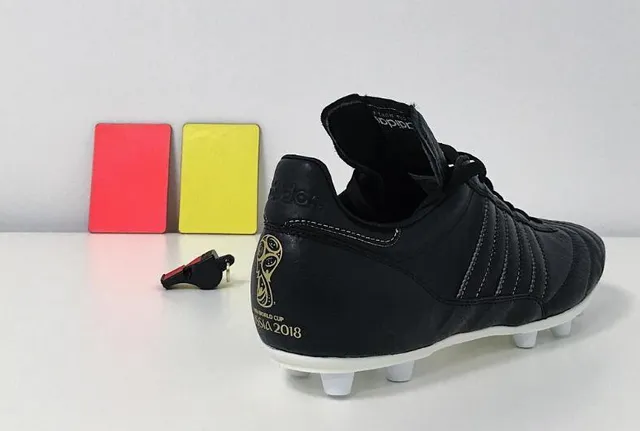 Adidas Copa Mundial Black Gold फर्म-ग्राउंड फुटबॉल जूते 2