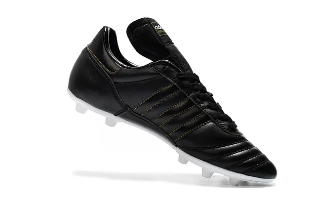 Adidas Copa Mundial Black Gold फर्म-ग्राउंड फुटबॉल जूते 3