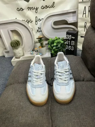 Adidas Gray Brown Low-Top Gum Sole Lifestyle Sneakers 10