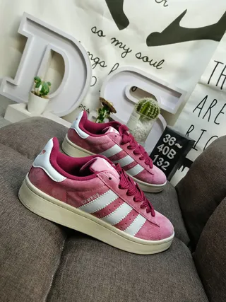 Adidas Green White Suede Upper Three-Stripe Side Panel Lifestyle Sneakers 9