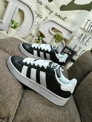 Adidas Green White Suede Upper Three-Stripe Side Panel Lifestyle Sneakers 17