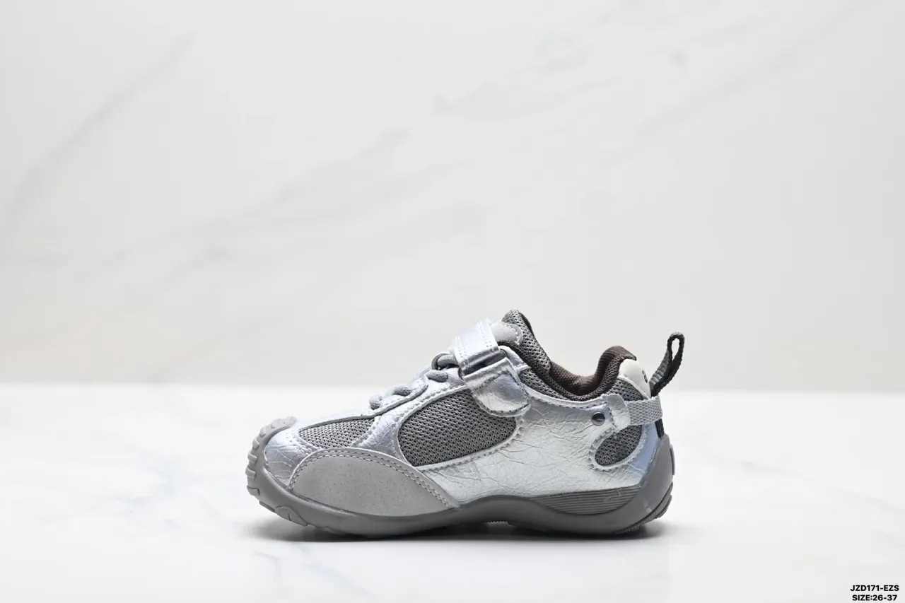 Adidas Kids White Pink Gray Velcro Strap Sneakers 14