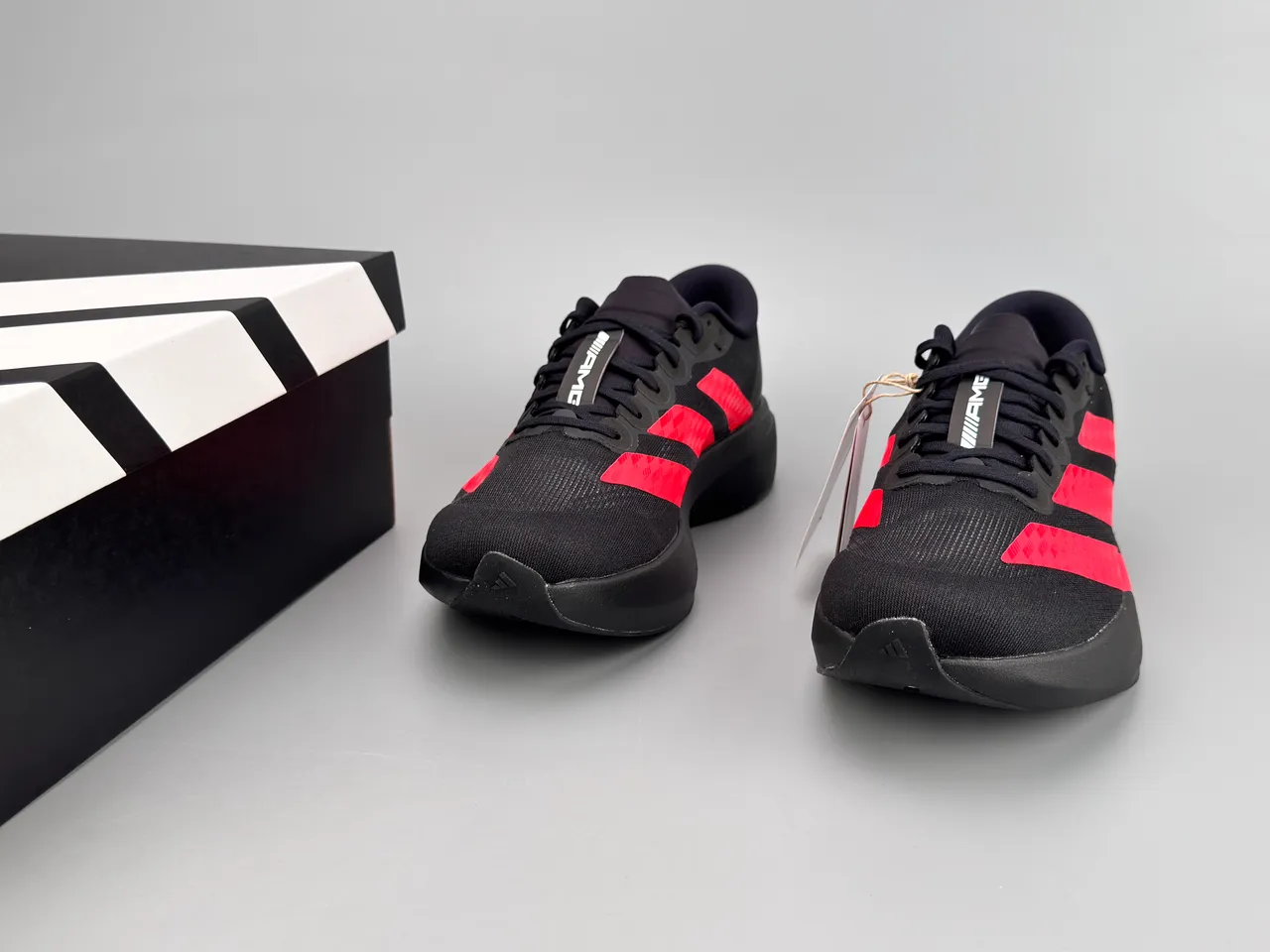 Adidas Lightstrike Pro AMG Black Red Running Shoes 3