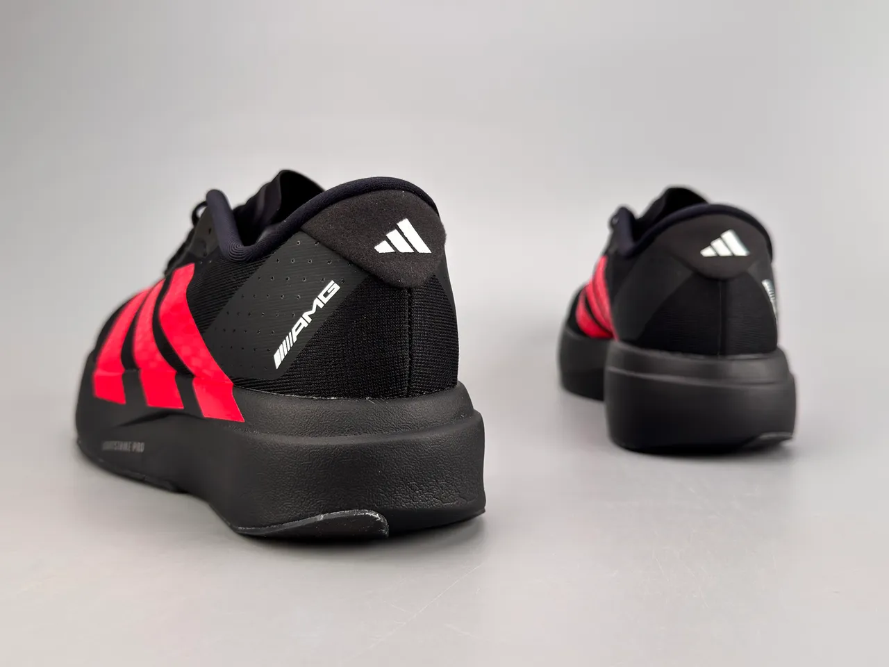 Adidas Lightstrike Pro AMG Black Red Running Shoes 6
