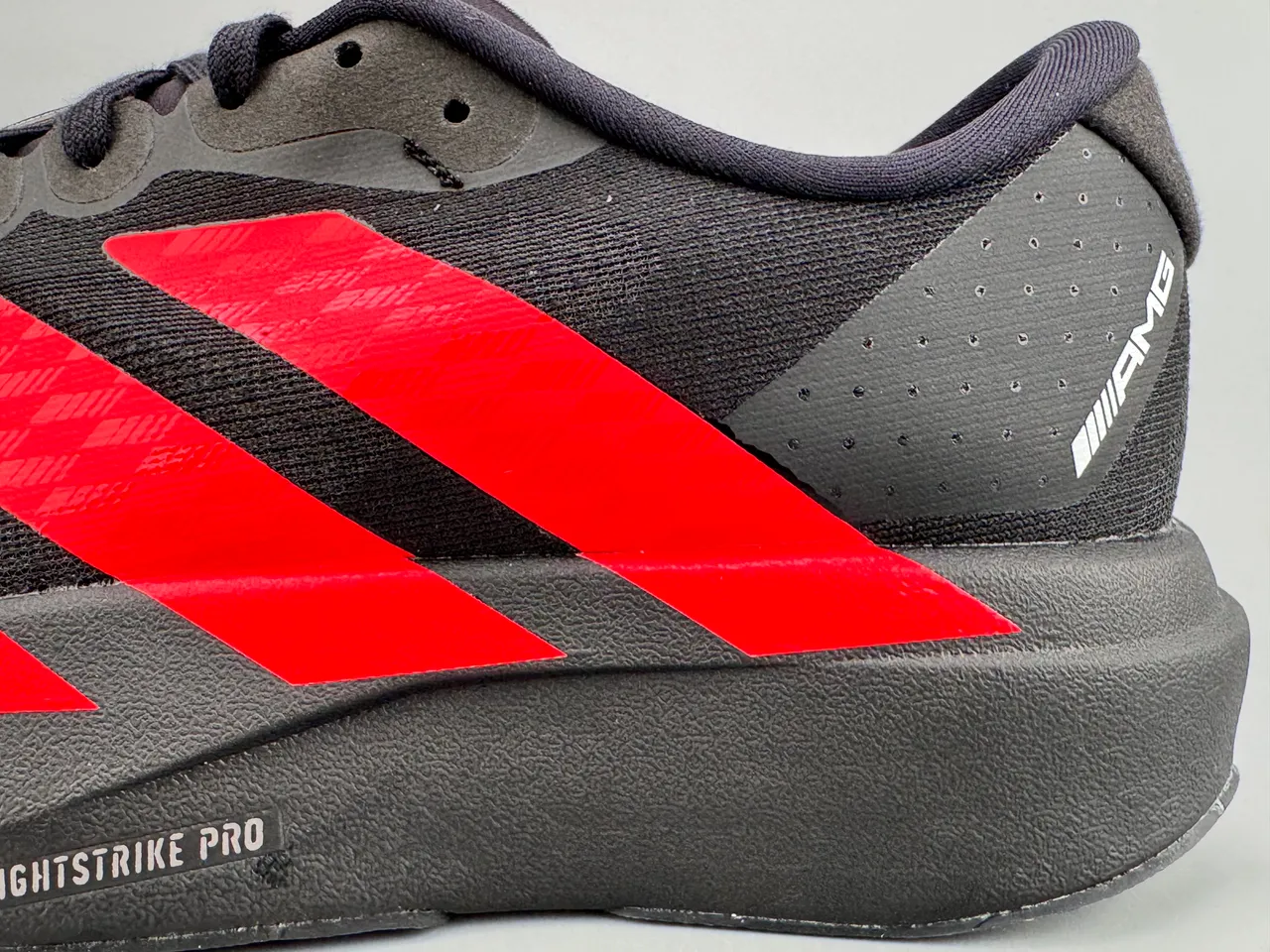 Adidas Lightstrike Pro AMG Black Red Running Shoes 7