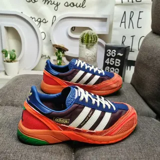 Adidas Multicolor Chunky Retro Runner Multi-Color Layered Upper Lifestyle Sneakers